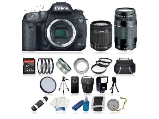 PoulaTo: Canon EOS 7D Body 18MP DSLR φωτογραφική μηχανή (W / 24-105mm IS